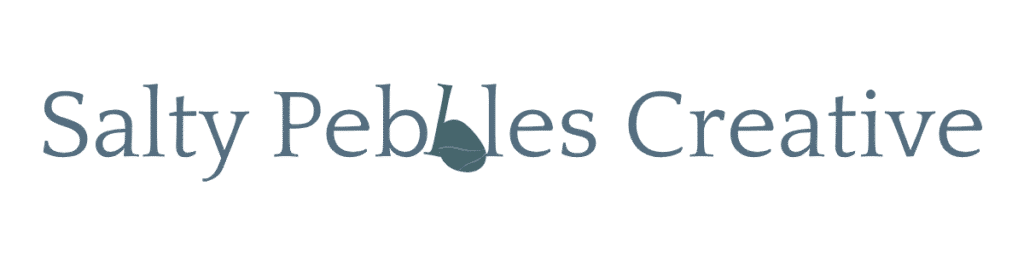 logo with a wonky B due to a pebble bowl