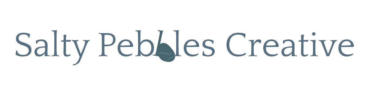 logo with a wonky B due to a pebble bowl